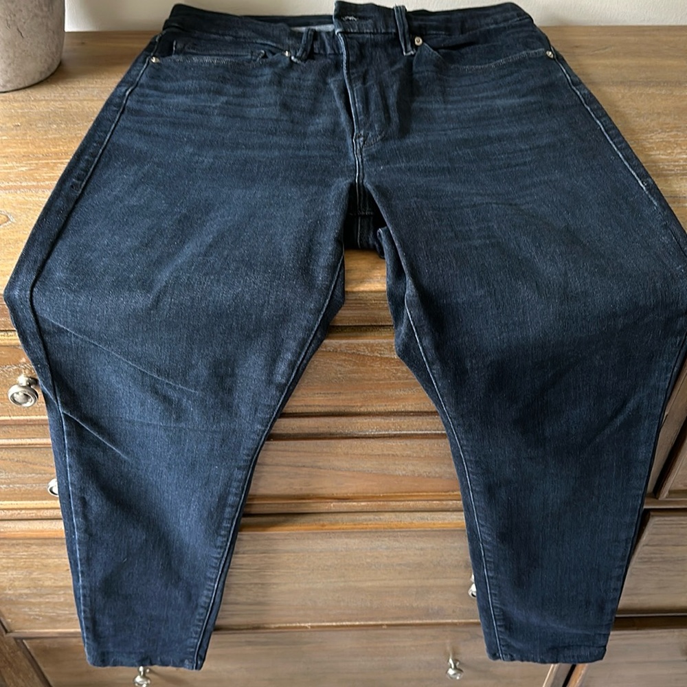 Good American Always Fits Dark Wash Denim 14-18